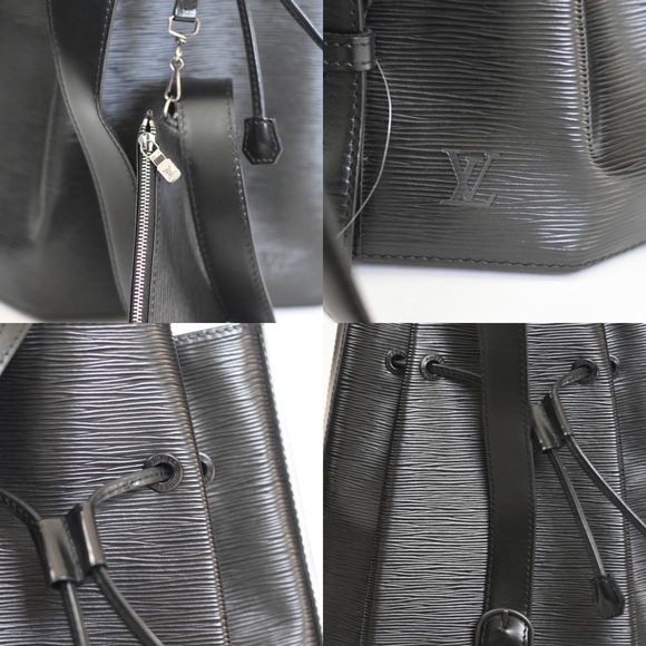 - 🖤RARE🖤 LV Large Epi Noir Sling Backpack - Picture 4 of 10